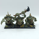 Warhammer The Old World: Orc & Goblins River Trolls/Fellwater Troggoths - Well Painted (BC195)