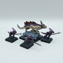 Warhammer The Old World: Lizardmen Metal Salamander and Handlers - Painted (BH225)
