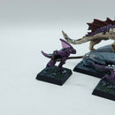 Warhammer The Old World: Lizardmen Metal Salamander and Handlers - Painted (BH225)