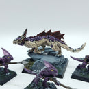 Warhammer The Old World: Lizardmen Metal Salamander and Handlers - Painted (BH225)