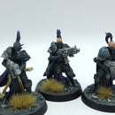 Warhammer 40k: Adeptus Custodes Sisters of Silence Prosecutor Squad - Painted (BC201)