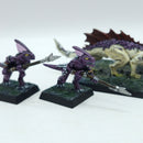 Warhammer The Old World: Lizardmen Metal Salamander and Handlers - Painted (BH224)