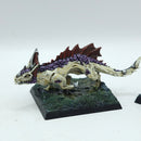 Warhammer The Old World: Lizardmen Metal Salamander and Handlers - Painted (BH224)