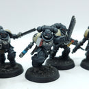 Warhammer 40k: Space Marine Black Templar Assault Intercessors - Well Painted (BC219)