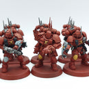 Warhammer 40k: Space Marine Blood Angels Infiltrators -Part Painted (BC221)
