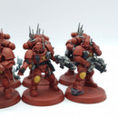 Warhammer 40k: Space Marine Blood Angels Infiltrators -Part Painted (BC221)