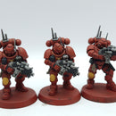 Warhammer 40k: Space Marine Blood Angels Infiltrators -Part Painted (BC221)