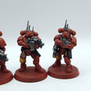 Warhammer 40k: Space Marine Blood Angels Infiltrators -Part Painted (BC221)