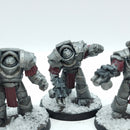 Warhammer Horus Heresy: Space Marines Cataphractii Terminator Squad - Part Painted (BH233)