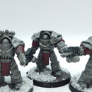Warhammer Horus Heresy: Space Marines Cataphractii Terminator Squad - Part Painted (BH233)