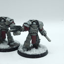 Warhammer Horus Heresy: Space Marines Cataphractii Terminator Squad - Part Painted (BH233)