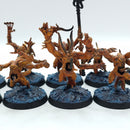 Warhammer Age of Sigmar: Disciples of Tzeentch Pink Horrors - Part Painted (BC197)