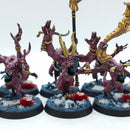 Warhammer Age of Sigmar: Disciples of Tzeentch Pink Horrors - Well Painted (BC192)