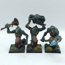 Warhammer The Old World: Orcs & Goblins Stone Trolls/Gloomspite Troggoths - Painted (BC190)