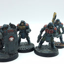 Warhammer Necromunda: Palanite Enforcers/Subjugators Gang - Well Painted (AA192)