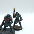 Warhammer Necromunda: Palanite Enforcers/Subjugators Gang - Well Painted (AA192)