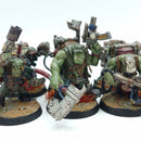 Warhammer 40k: Orks Kill Team Kommandos - Painted (BC183)