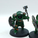 Warhammer Horus Heresy: Space Marines Salamanders Firedrake Terminators - Part Painted (BC179)