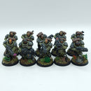 Warhammer 40k: Space Marine Raptors Kill Team Scouts - Well Painted (AZ186)