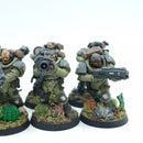 Warhammer 40k: Space Marine Raptors Kill Team Scouts - Well Painted (AZ186)