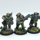 Warhammer 40k: Space Marine Raptors Kill Team Scouts - Well Painted (AZ186)