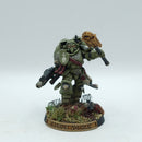 Warhammer 40k: Space Marine Raptors Converted Chaplain with Jump Pack - Well Painted (AN018)