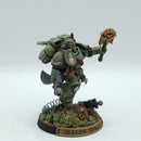 Warhammer 40k: Space Marine Raptors Converted Chaplain with Jump Pack - Well Painted (AN018)