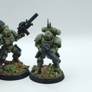 Warhammer 40k: Space Marine Raptors Infiltrators - Well Painted (AT168)
