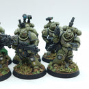 Warhammer 40k: Space Marine Raptors Converted Intercessors/Sternguard - Well Painted (AC256)