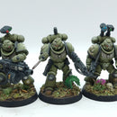 Warhammer 40k: Space Marine Raptors Converted Intercessors/Sternguard - Well Painted (AC256)