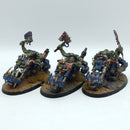 Warhammer 40k: Orks Warbiker Mob - Painted (AD254)