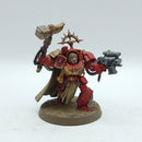Warhammer 40k: Space Marines Blood Angels Terminator Captain and Sanguinary Priest (AH143)