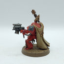 Warhammer 40k: Space Marines Blood Angels Terminator Captain and Sanguinary Priest (AH143)