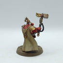 Warhammer 40k: Space Marines Blood Angels Terminator Captain and Sanguinary Priest (AH143)