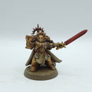 Warhammer 40k: Space Marines Blood Angels Terminator Captain and Sanguinary Priest (AH143)