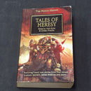 Warhammer The Horus Heresy: Tales Of Heresy By Nick Kyme First Edition Paperback  (AS121) AS121