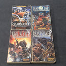 Warhammer Slayer 4 Book Bundle Gotrek And Felix Novels by William King (AS118) AS118