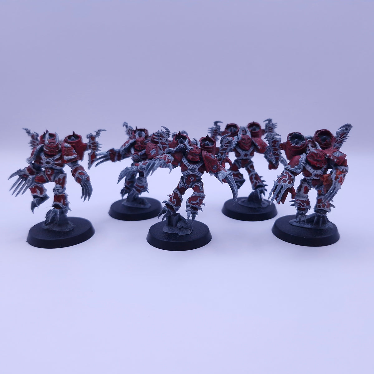 Warhammer 40k: Chaos Space Marines Warp Talons - Part Painted AT014