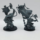 Warhammer 40k: Ork Warboss And Nob With Waaagh Banner HQ AO010