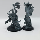 Warhammer 40k: Ork Warboss And Nob With Waaagh Banner HQ AO010