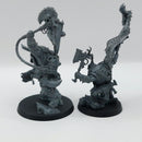 Warhammer 40k: Ork Warboss And Nob With Waaagh Banner HQ AO010