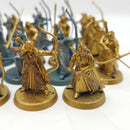 Warhammer Middle-Earth Strategy Battle Game: 23 Plastic Galadhrim Warriors With Metal Haldir With Bow BP083