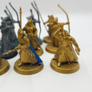Warhammer Middle-Earth Strategy Battle Game: 23 Plastic Galadhrim Warriors With Metal Haldir With Bow BP083