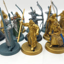 Warhammer Middle-Earth Strategy Battle Game: 23 Plastic Galadhrim Warriors With Metal Haldir With Bow BP083