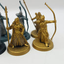 Warhammer Middle-Earth Strategy Battle Game: 23 Plastic Galadhrim Warriors With Metal Haldir With Bow BP083