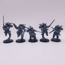 Warhammer 40k: Space Marines, 5 Assault Intercessors with Jump Packs BP195