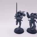 Warhammer 40k: Space Marines, 5 Assault Intercessors with Jump Packs BP195