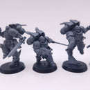 Warhammer 40k: Space Marines, 5 Assault Intercessors with Jump Packs BP195