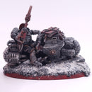 Warhammer 40k: Space Marines Primaris Chaplain on Bike Iron Warriors BC058