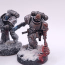 Warhammer 40K: Space Marines Primaris Intercessor Squad Iron Warriors AJ017